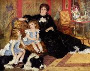 Pierre-Auguste Renoir Mme. Charpentier and her children Germany oil painting artist